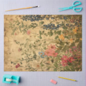 Papier Mousseline Conception de la série Ephemera Spring #9 (Artisanat)