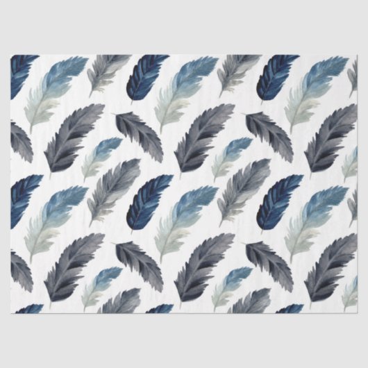 Papier Mousseline Conception de la série Feather 3 (Recto)