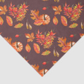 Papier Mousseline Conception de la série Feuille d'automne 7 (Détail)