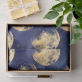 Papier Mousseline Conception de la série Galaxy Moon 10 (Cadeau)