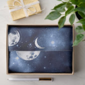 Papier Mousseline Conception de la série Galaxy Moon 7 (Cadeau)