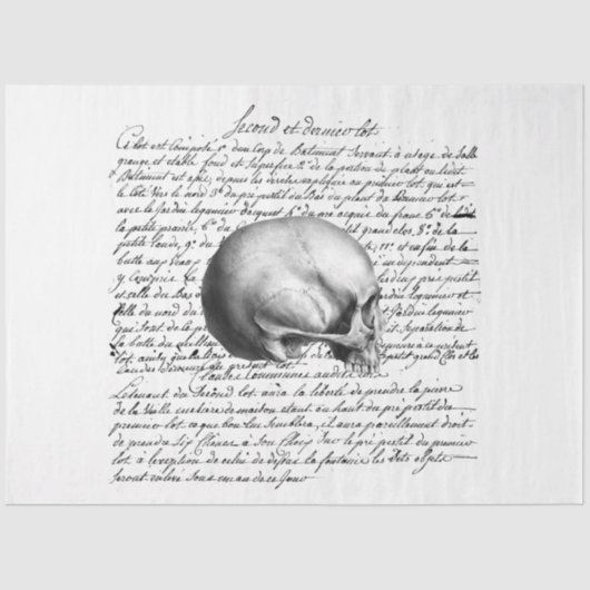 Papier Mousseline Conception de la série Gothique Debutante 5 (Recto)