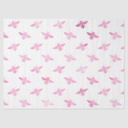 Papier Mousseline Conception de la série Honeycomb Glam rose #15 (Recto)