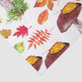 Papier Mousseline Conception de la série Leaf Automne 3 (Détail)
