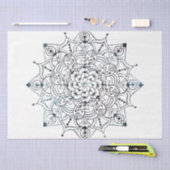 Papier Mousseline Conception de la série Mandala 23 (Artisanat)