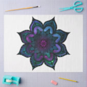 Papier Mousseline Conception de la série Mandala 9 (Artisanat)