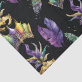 Papier Mousseline Conception de la série Mardi Gras masquée 4 (Détail)