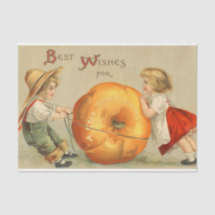 Papier Mousseline Conception de la série Mix de Thanksgiving vintage