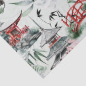 Papier Mousseline Conception de la série Okinawa 7 (Détail)