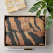 Papier Mousseline Conception de la série Parties scintillant Tiger # (Cadeau)