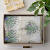 Papier Mousseline Conception de la série Peacock 8 (Cadeau)