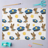 Papier Mousseline Conception de la série policière 6 (Artisanat)