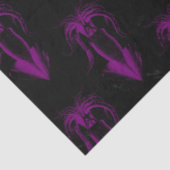 Papier Mousseline Conception de la série Salt Witch Grimore 2 (Détail)