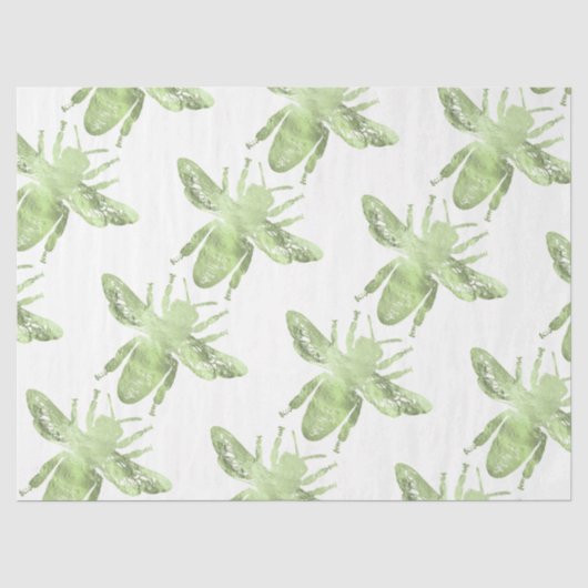 Papier Mousseline Conception de la série Tea Garden Bee 50 (Recto)