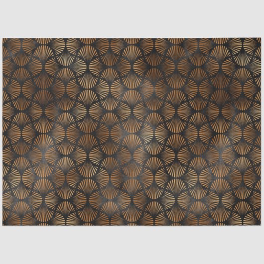 Papier Mousseline Conception de la série Tiger en cuivre 13 (Recto)