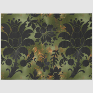 Papier Mousseline Conception de la série Tiger en cuivre 7