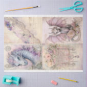 Papier Mousseline Conception de la série Victorian Dragon 13 (Artisanat)