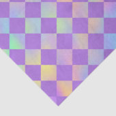 Papier Mousseline Conception de la série Violet et Arc-en-ciel 12 (Détail)