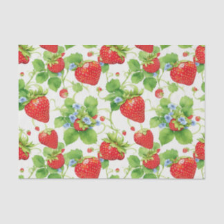 Papier Mousseline Conception de la vigne de fraise