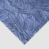 Papier Mousseline Conception de l'huile bleue (Détail)