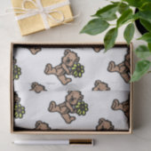 Papier Mousseline Conception de l'ours de marguerite (Cadeau)