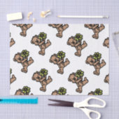 Papier Mousseline Conception de l'ours de marguerite (Artisanat)