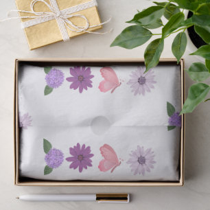 Papier Mousseline Conception de marque de fleuriste de boutique mode