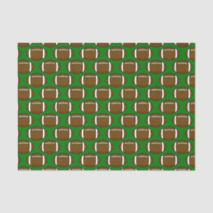 Papier Mousseline Conception de Motif de football sur le terrain ver