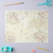 Papier Mousseline Conception de roses Shabby Chic 3 (Artisanat)