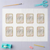 Papier Mousseline Conception de série chic Shabby victorien 16 (Artisanat)