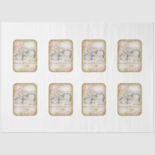 Papier Mousseline Conception de série chic Shabby victorien 16