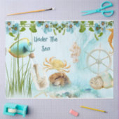 Papier Mousseline Conception de série nautique 12 (Artisanat)