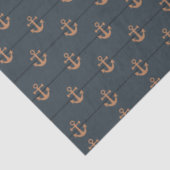 Papier Mousseline Conception de série nautique foncée 4 (Détail)