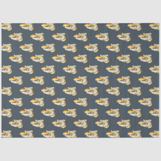 Papier Mousseline Conception de série nautique foncée 9 (Recto)