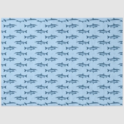 Papier Mousseline Conception de série nautique rose et bleu 10 (Recto)