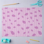 Papier Mousseline Conception de série nautique rose et bleu 14 (Artisanat)