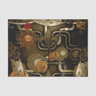 Papier Mousseline Conception de Steampunk avec des horloges et des