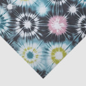 Papier Mousseline Conception de teinture de tarte Starburst (Détail)