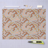 Papier Mousseline Conception de texture abstraite moderne (Artisanat)