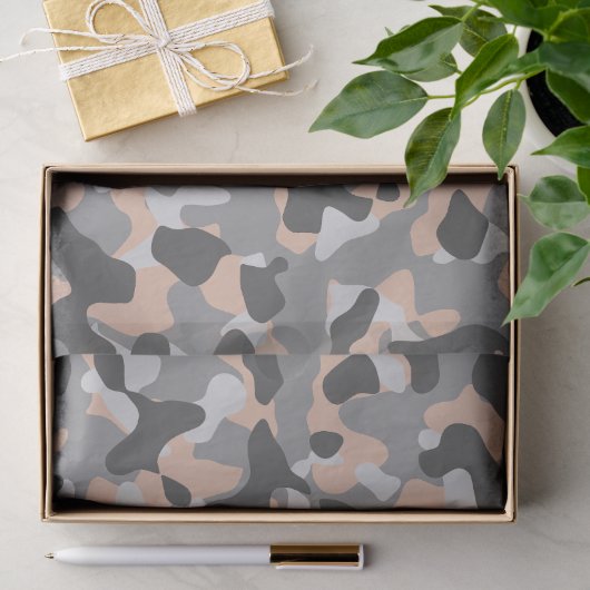 Papier Mousseline Conception de texture abstraite moderne (Cadeau)