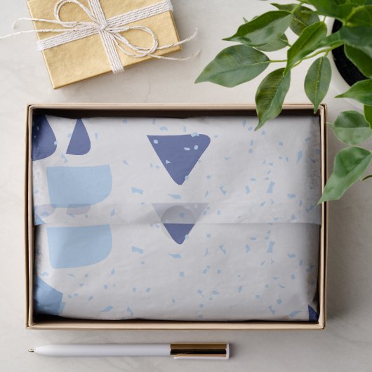 Papier Mousseline Conception de texture abstraite moderne (Cadeau)