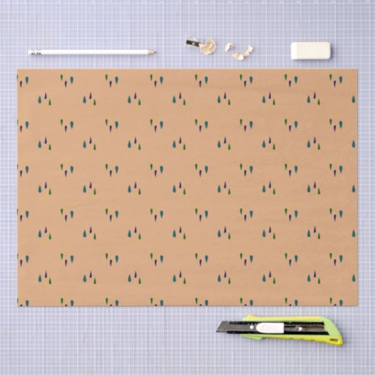 Papier Mousseline Conception de texture abstraite moderne (Artisanat)