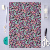 Papier Mousseline Conception de texture abstraite moderne (Artisanat)