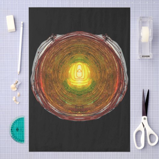 Papier Mousseline Conception de texture abstraite moderne (Artisanat)