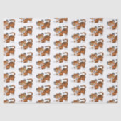 Papier Mousseline Conception de tigre (Recto)