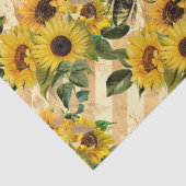 Papier Mousseline Conception des séries tournesol et abeille Neuf (Détail)
