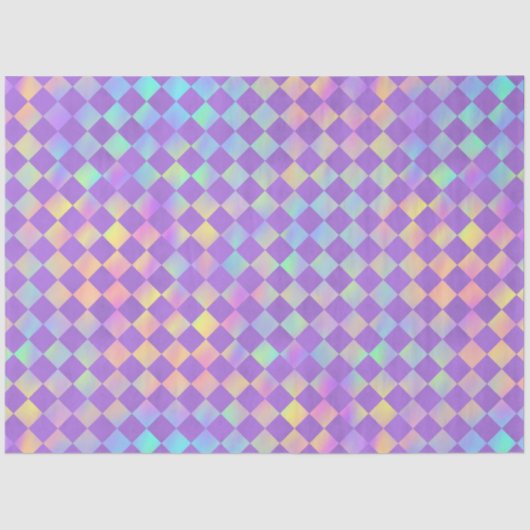 Papier Mousseline Conception des séries Violet et Rainbows 12 (Recto)