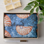 Papier Mousseline Conception des vagues nautiques 4 (Cadeau)