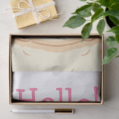 Papier Mousseline Conception d'illustration de lama mignon (Cadeau)