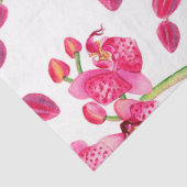Papier Mousseline Conception d'orchidées à l'aquarelle 23 (Détail)